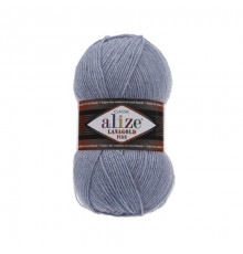 Lanagold Fine 221 светлый джинс меланж