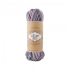 Superwash Artisan 9004 джинс/розовый/молочный