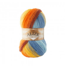Angora Gold Batik 7647* желто-оранж-джинсовый
