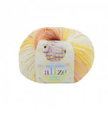 Baby Wool Batik 7721 желто-оранжевый