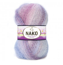 Mohair Delicate color flow 75718 голубой-розовый-сирень