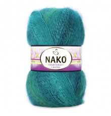 Mohair Delicate color flow 7936 изумруд