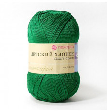 Детский хлопок 573 т.изумруд