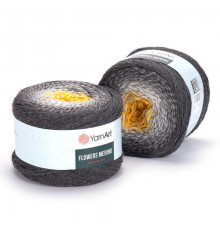 Flowers Merino 536 серо-желтый