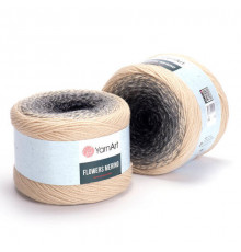 Flowers Merino 553 св.беж-серый