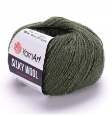 Silky Wool 346 зеленый