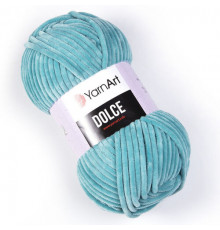 Chenille 770 зеленая бирюза*
