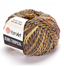 Jeans Tropical 610 серо-желто-черный