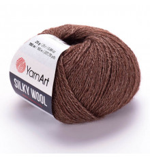 Silky Wool 336 шоколад