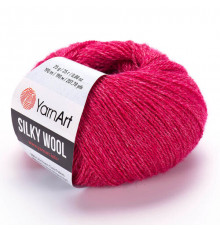 Silky Wool 333 малиновый