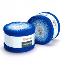 Flowers Merino 543 василек-голубой-белый
